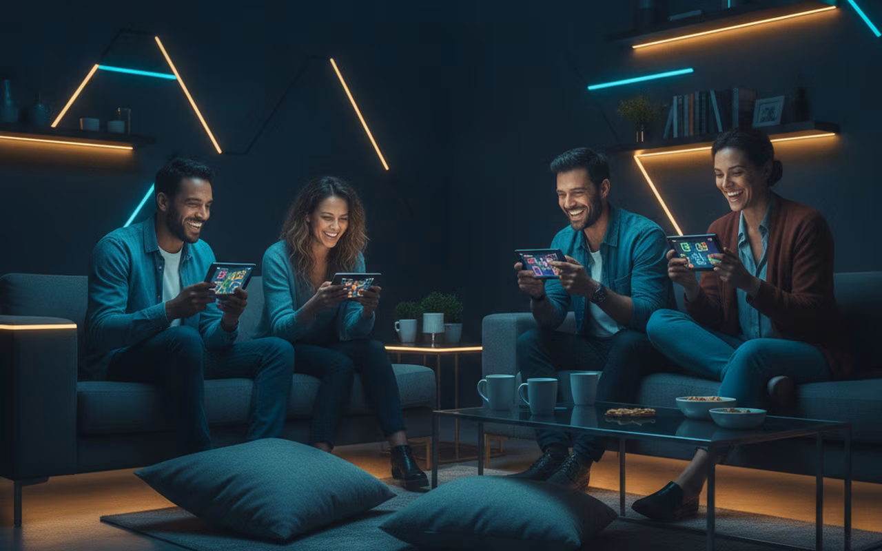 A thriving social casino community